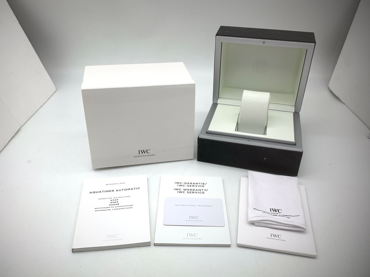 IWC アクアタイマー ブラック IW329001 ステンレススティール
