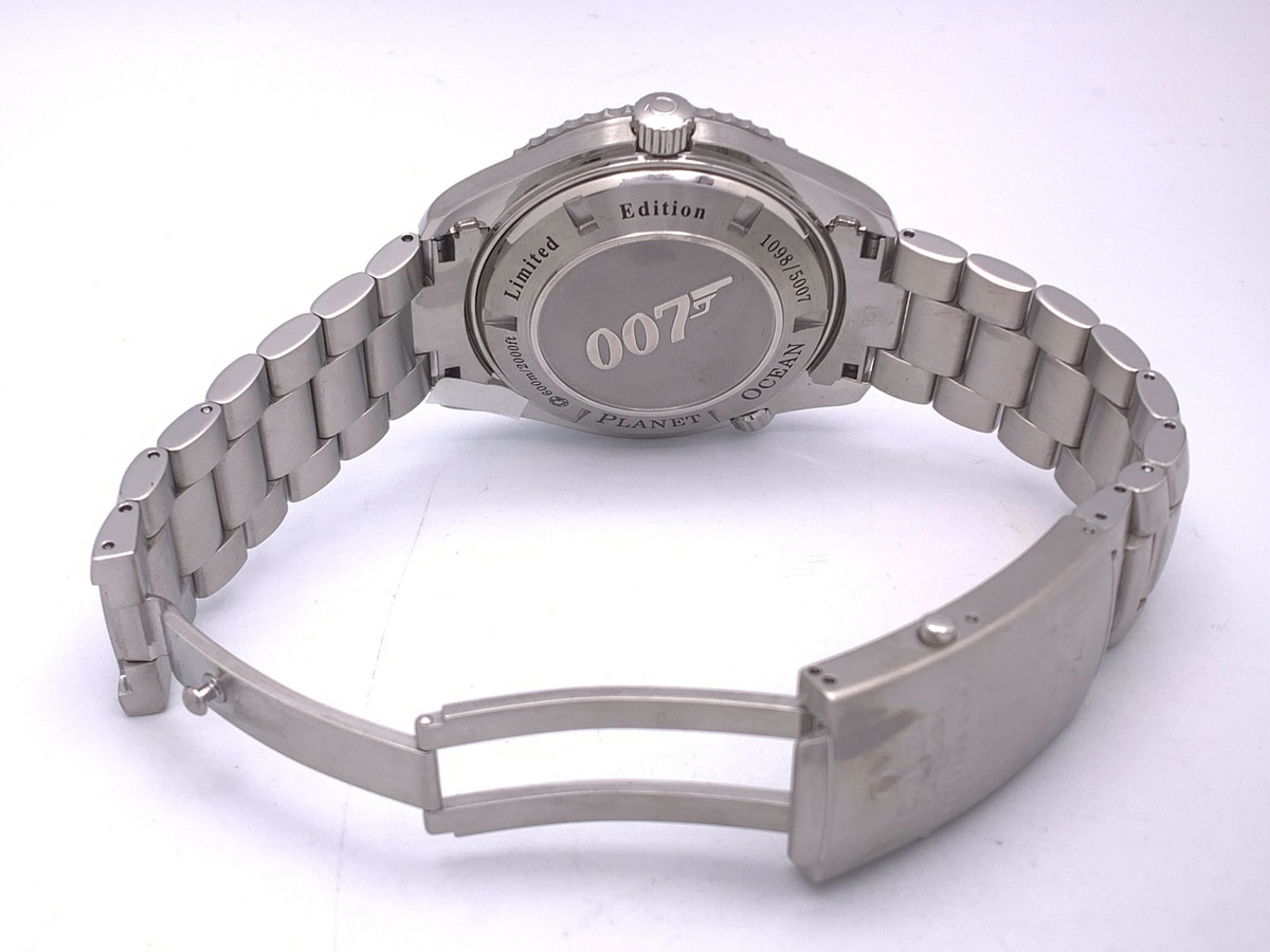 オメガ(OMEGA) シーマスター プラネットオーシャン ブラック 222.30.46.20.01.001 ステンレススティール 007 5007本限定