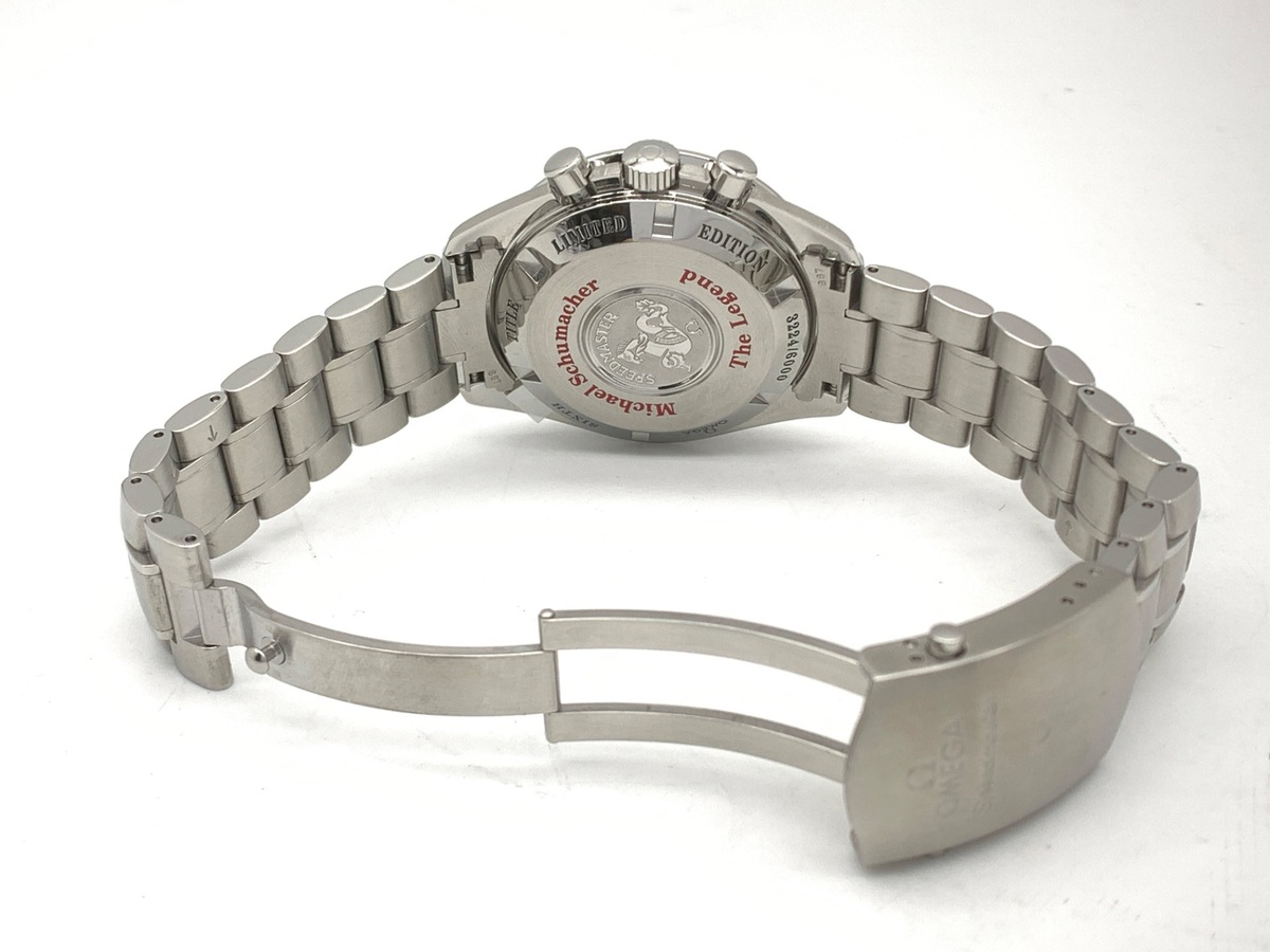 オメガ(OMEGA) スピードマスター ホワイト 3559.32 ステンレススティール ミハエル・シューマッハ
