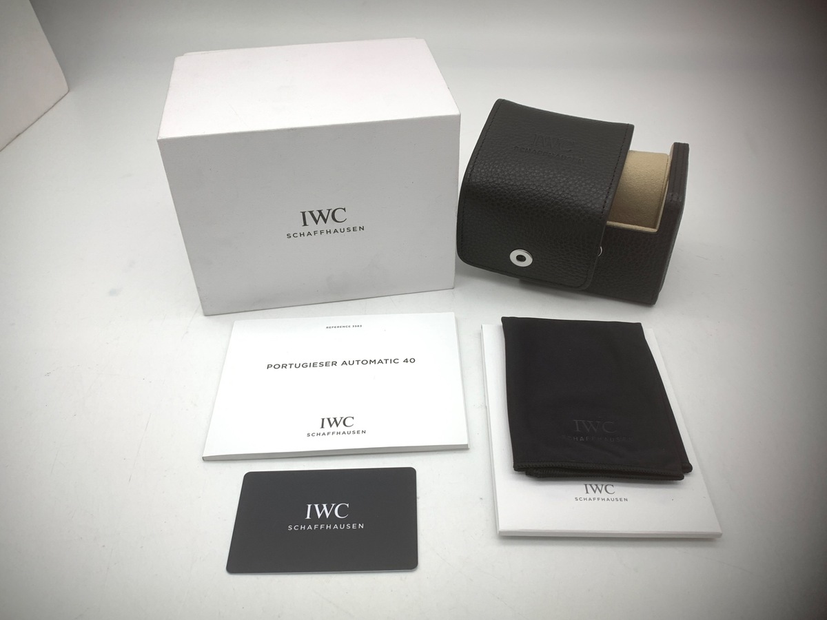 IWC ポルトギーゼ シルバー IW358304 ステンレススティール