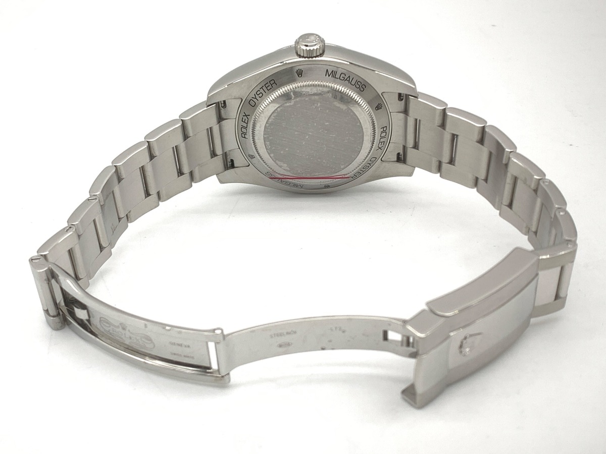ロレックス(ROLEX) ミルガウス ブラック 116400 ステンレススティール