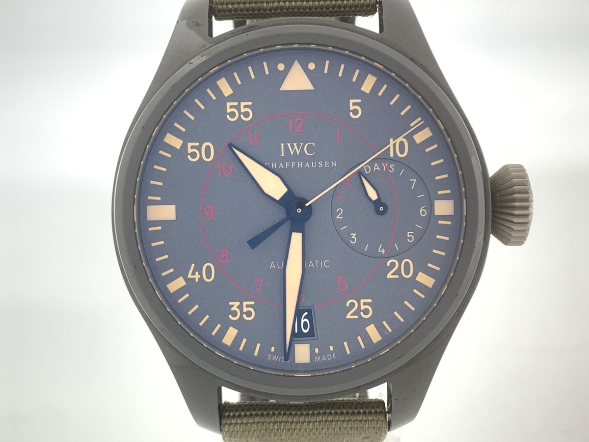 IWC パイロットウォッチ ビッグパイロットウォッチトップガン・ミラマー ブラウン IW501902 セラミック