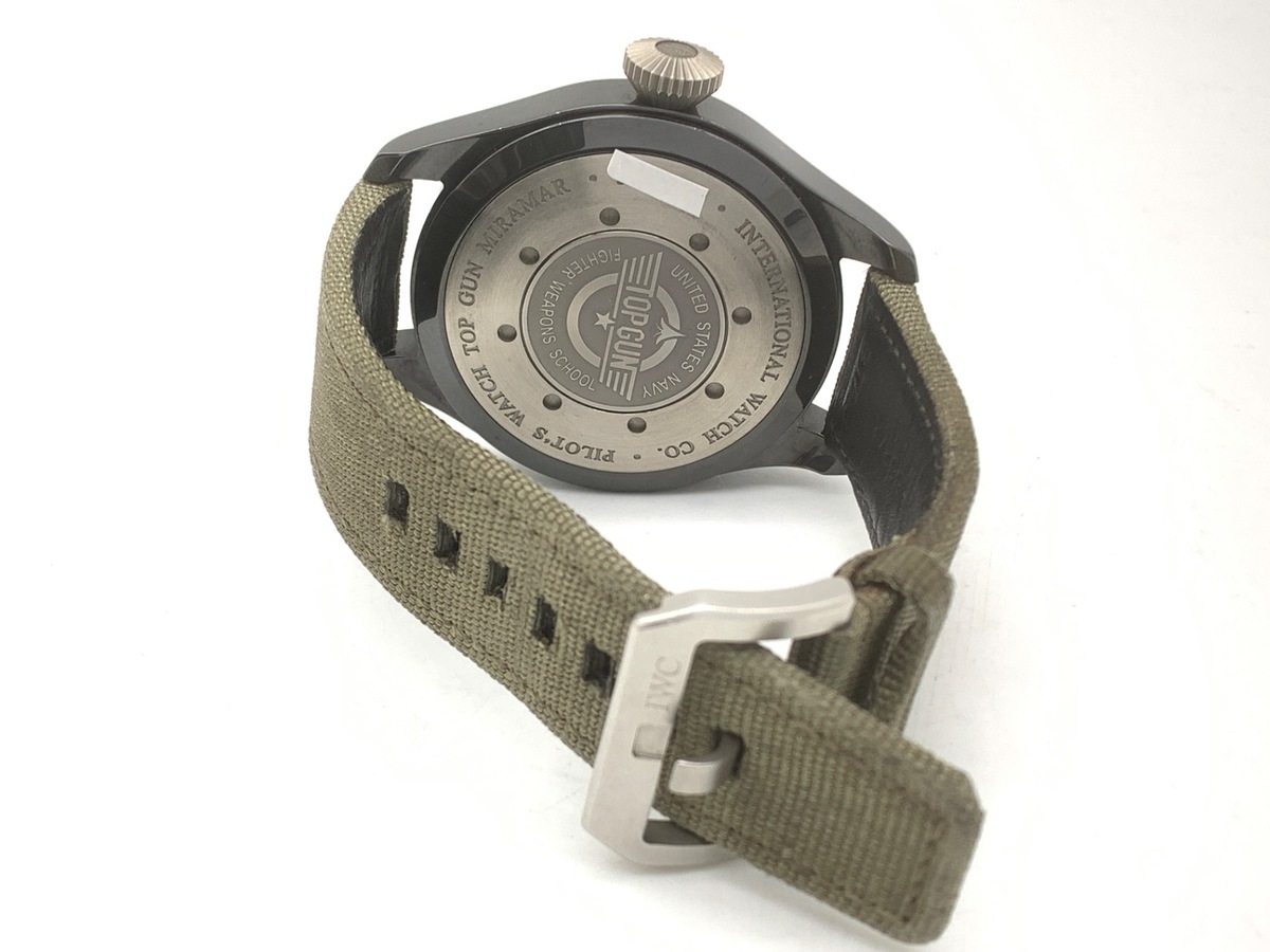 IWC パイロットウォッチ ビッグパイロットウォッチトップガン・ミラマー ブラウン IW501902 セラミック