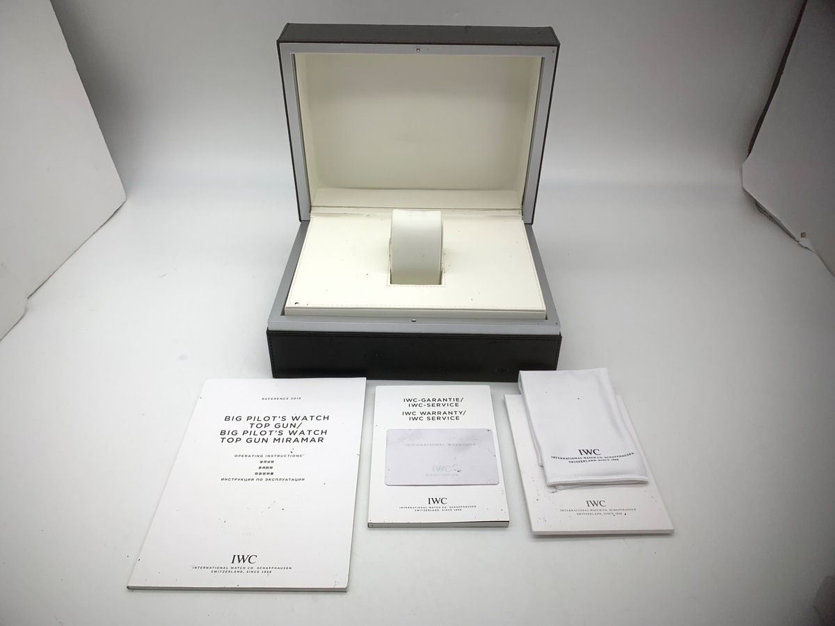 IWC パイロットウォッチ ビッグパイロットウォッチトップガン・ミラマー ブラウン IW501902 セラミック