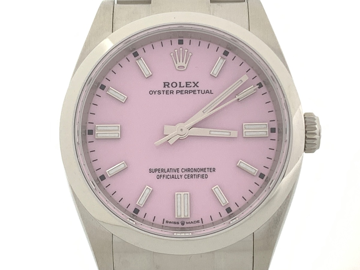 ロレックス(ROLEX) オイスターパーペチュアル 36 キャンディピンク 126000 ステンレススティール オイスターブレス