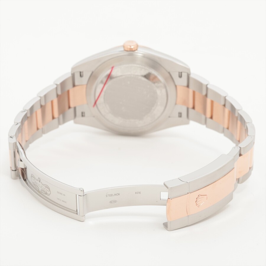 ロレックス(ROLEX) デイトジャスト 41 126331 スレート ステンレススティール/ローズゴールド ローマ オイスターブレス