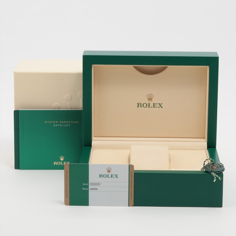 ロレックス(ROLEX) デイトジャスト 41 126331 スレート ステンレススティール/ローズゴールド ローマ オイスターブレス