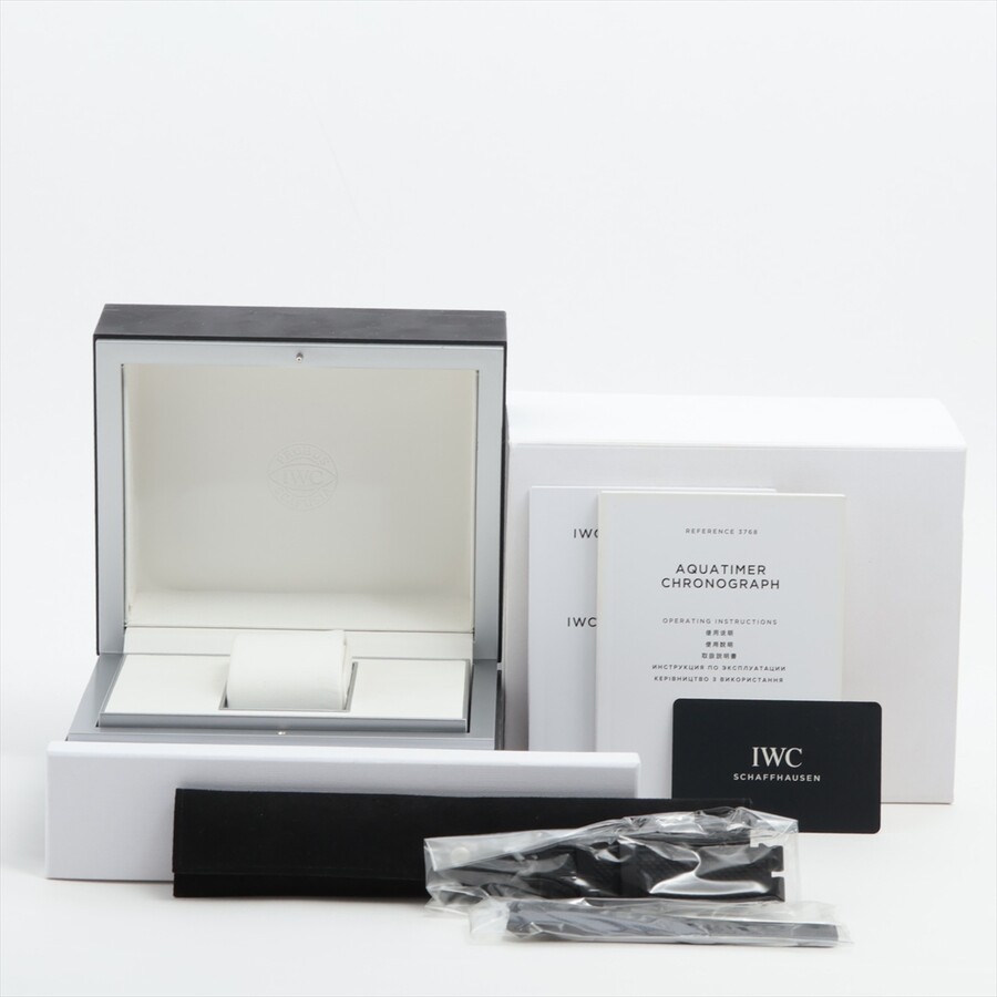IWC アクアタイマー ブラック IW376803 ステンレススティール