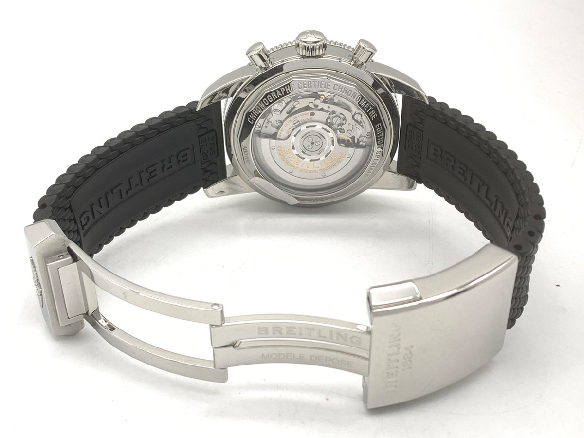 ブライトリング スーパーオーシャン ヘリテージ ブラック AB0162121G1S1/AB0162 ステンレススティール B01 クロノグラフ44