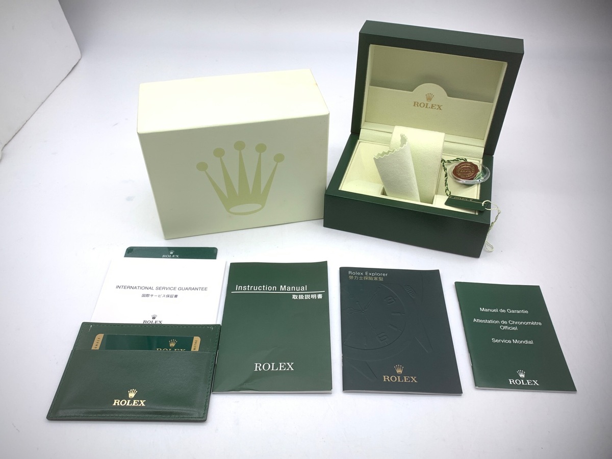 ロレックス(ROLEX) エクスプローラーI ブラック 214270 ステンレススティール ブラックアウト
