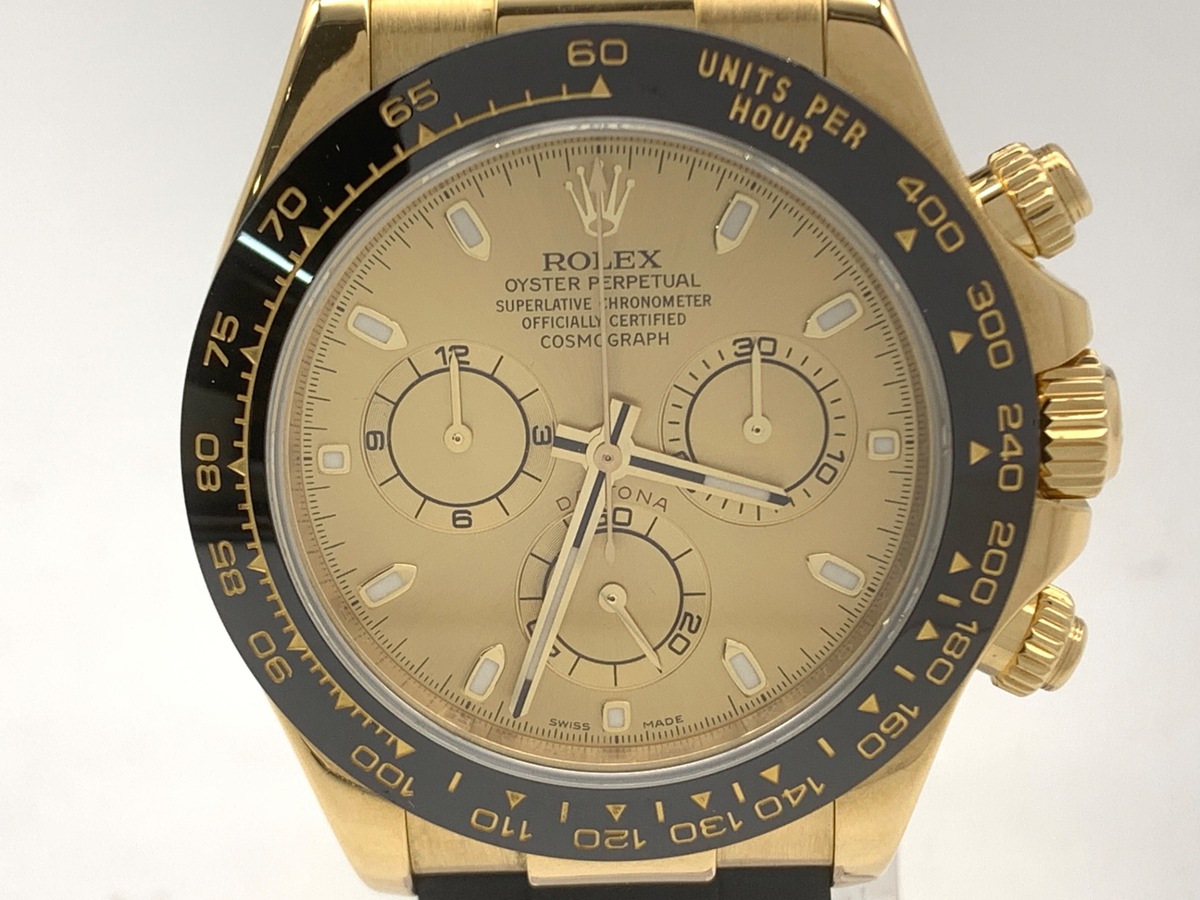 ロレックス(ROLEX) デイトナ シャンパン [ゴールド系] 116518LN イエローゴールド