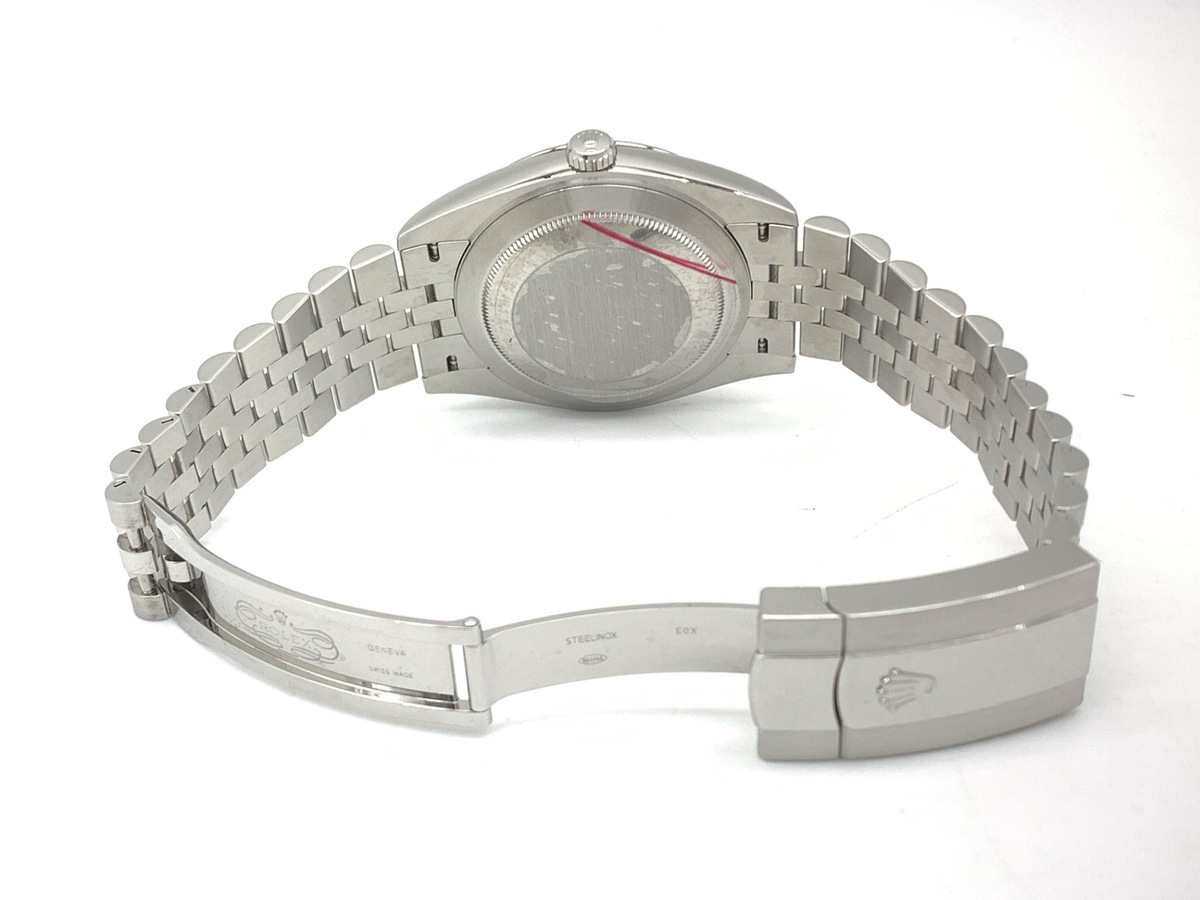 ロレックス(ROLEX) デイトジャスト 41 ブルー 126334 ステンレス/ホワイトゴールド ローマ ジュビリー