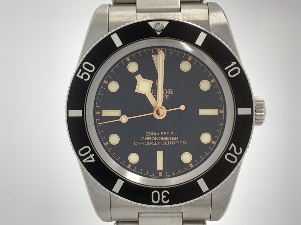 チューダー ブラックベイ 54 ブラック 79000N ステンレススティール SSブレス
