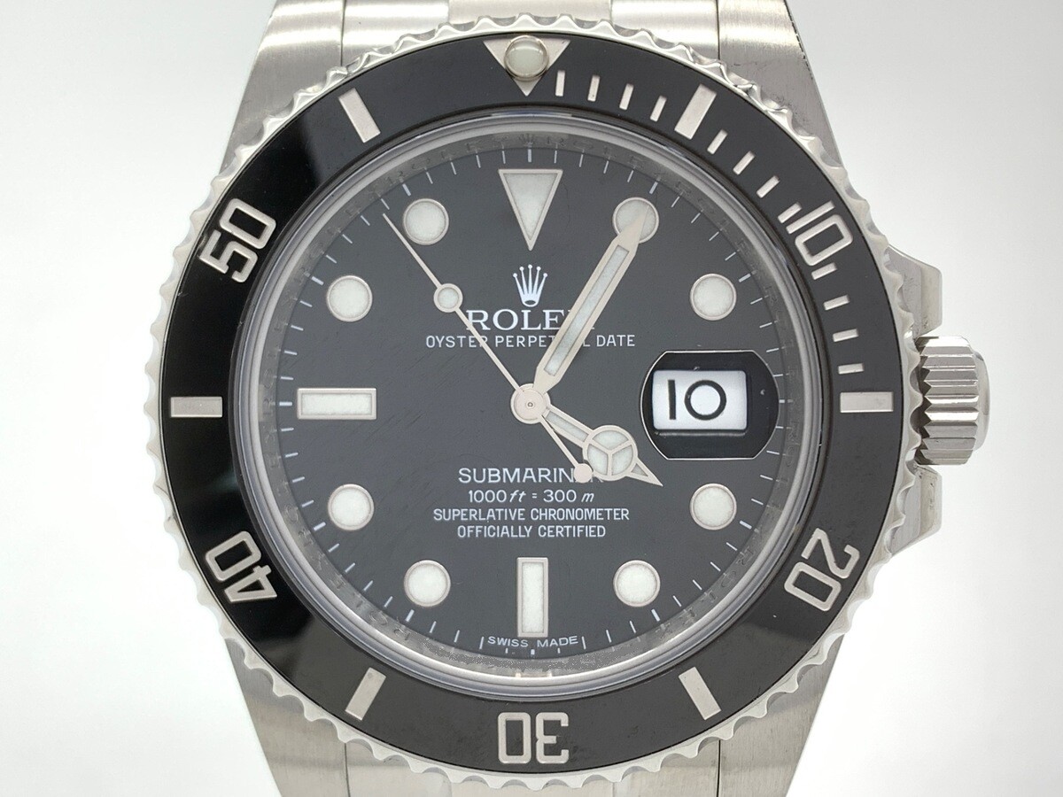 ロレックス(ROLEX) サブマリーナー デイト ブラック 116610LN ステンレススティール