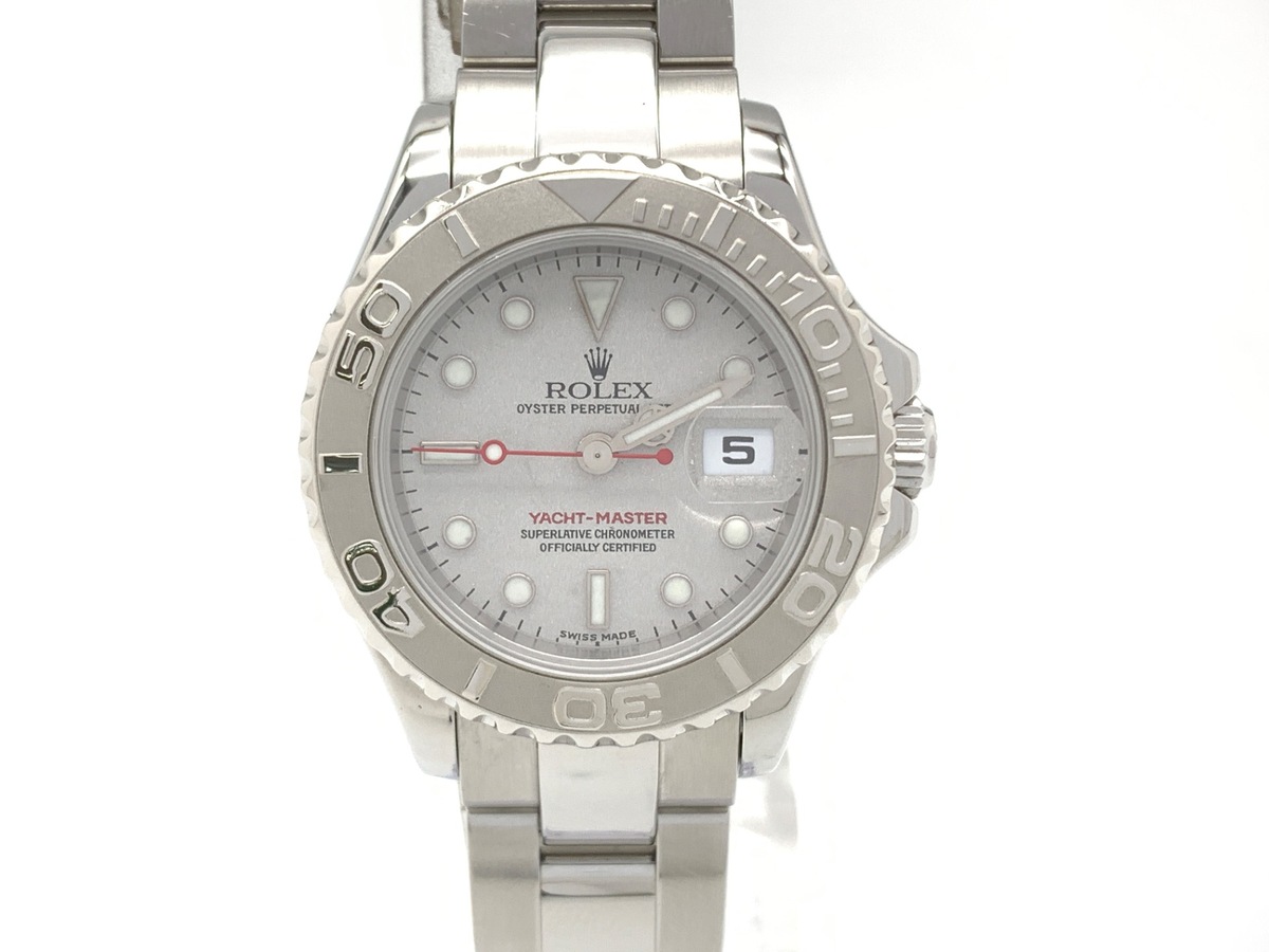 ロレックス(ROLEX) ヨットマスター ロレジウム シルバー 169622 ステンレススティール/プラチナ