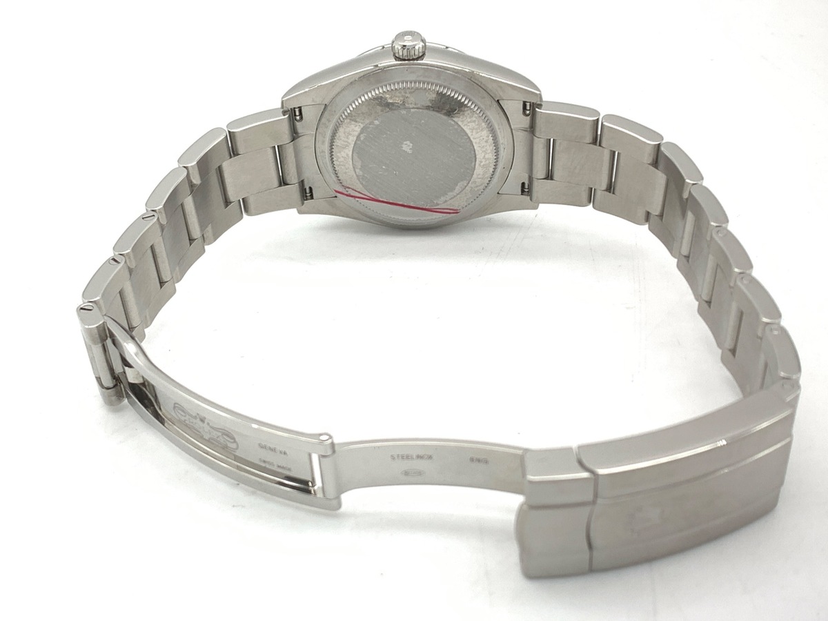 ロレックス(ROLEX) オイスターパーペチュアル 34 ピスタチオ [グリーン系] 124200 ステンレススティール オイスターブレス