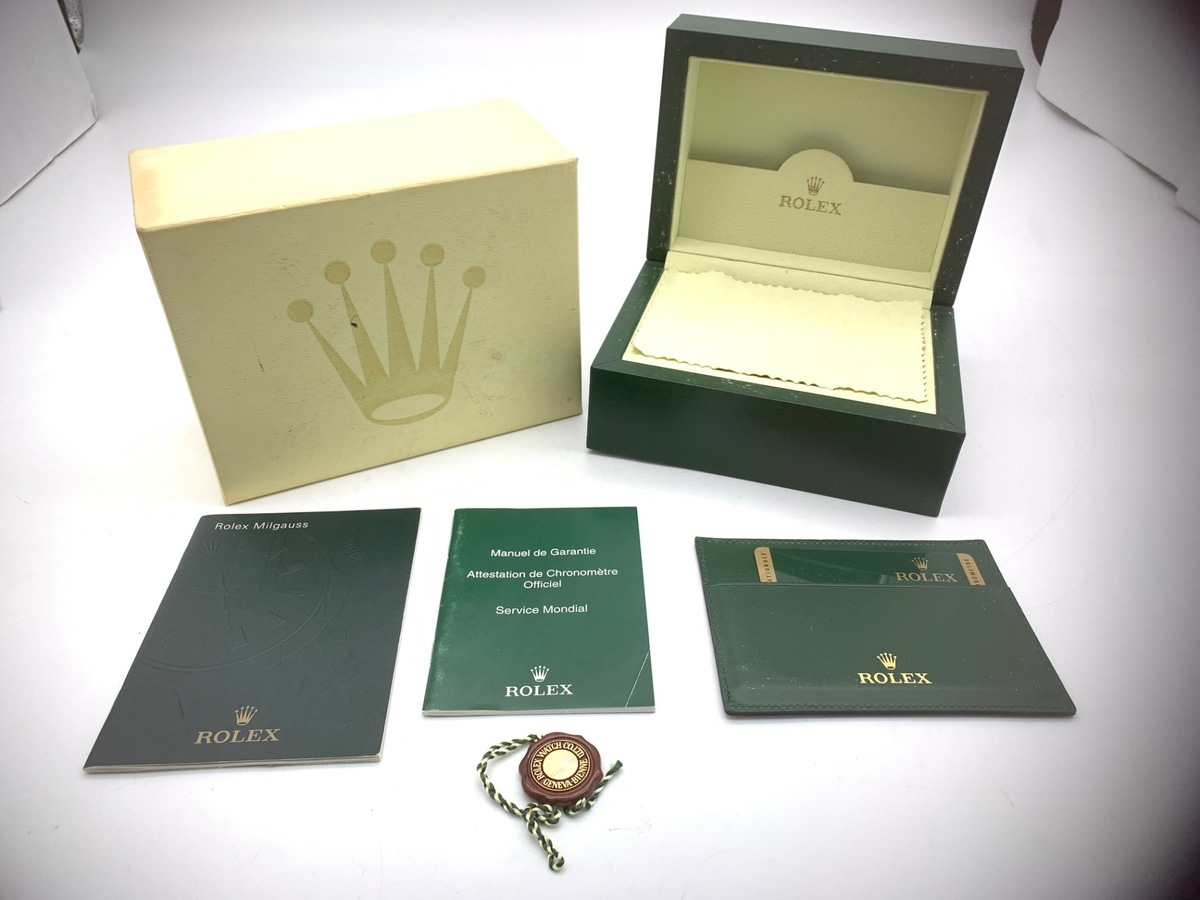 ロレックス(ROLEX) ミルガウス ホワイト 116400 ステンレススティール