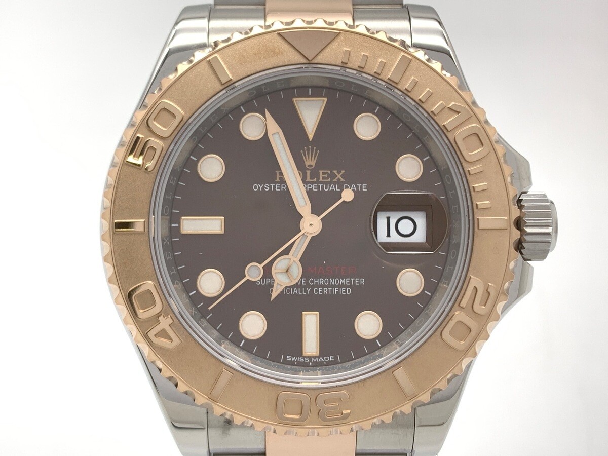 ロレックス(ROLEX) ヨットマスター チョコレート [ブラウン系] 116621 ステンレススティール/ローズゴールド