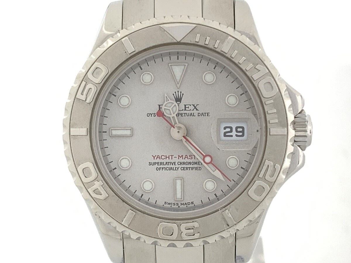 ロレックス(ROLEX) ヨットマスター ロレジウム シルバー 169622