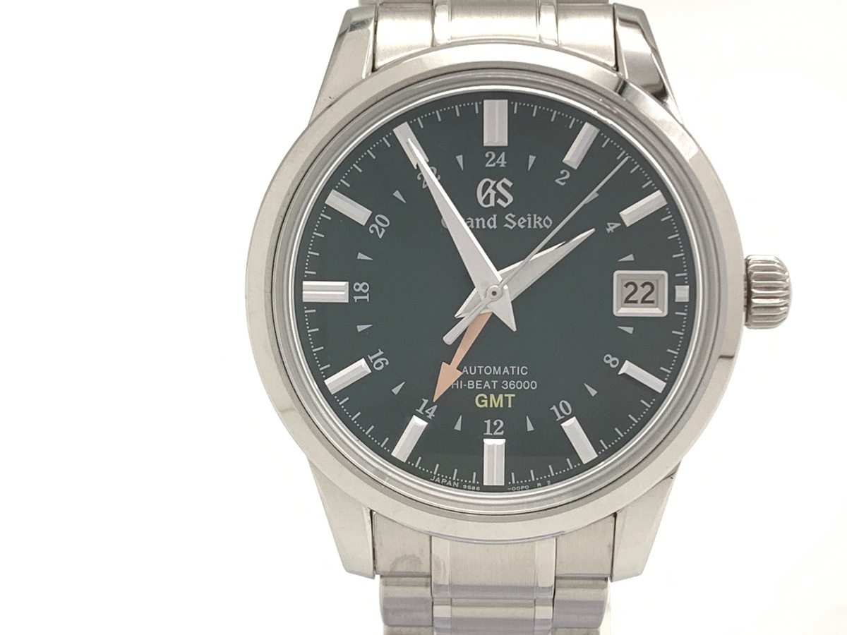 グランドセイコー メカニカル GMT グリーン SBGJ251/9S86-00N0 ステンレススティール