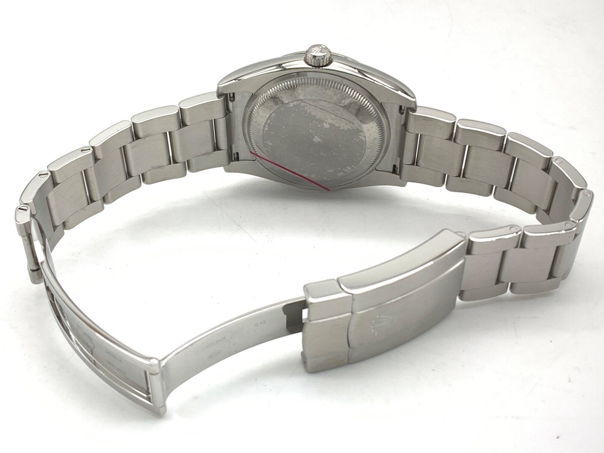 ロレックス(ROLEX) オイスターパーペチュアル 34 レッドグレープ 114200 ステンレススティール オイスターブレス