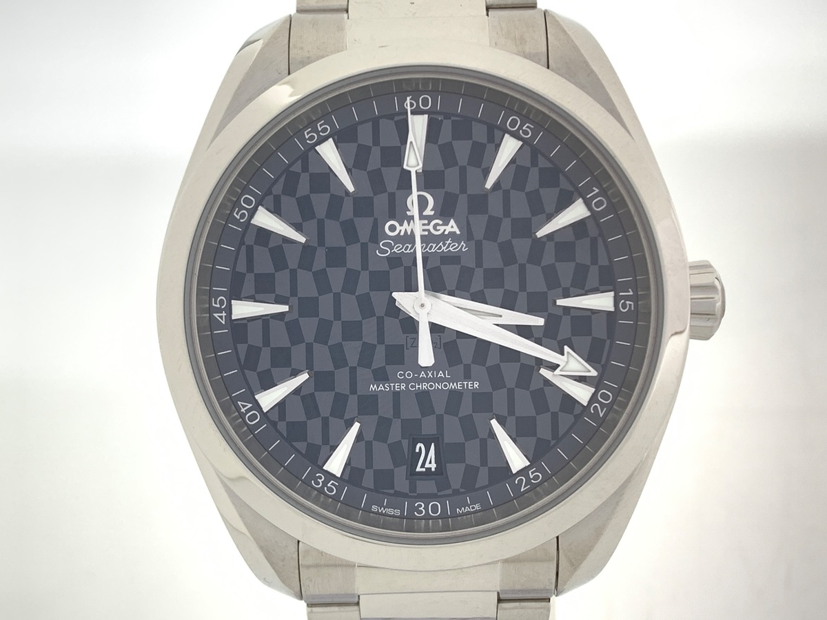 オメガ(OMEGA) シーマスター アクアテラ ブルー 522.12.41.21.03.001 ステンレススティール 東京2020