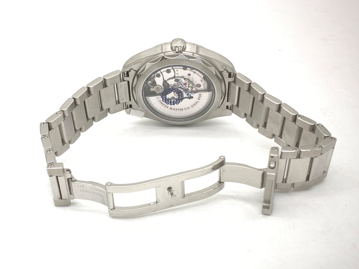 オメガ(OMEGA) シーマスター アクアテラ ブルー 522.12.41.21.03.001 ステンレススティール 東京2020
