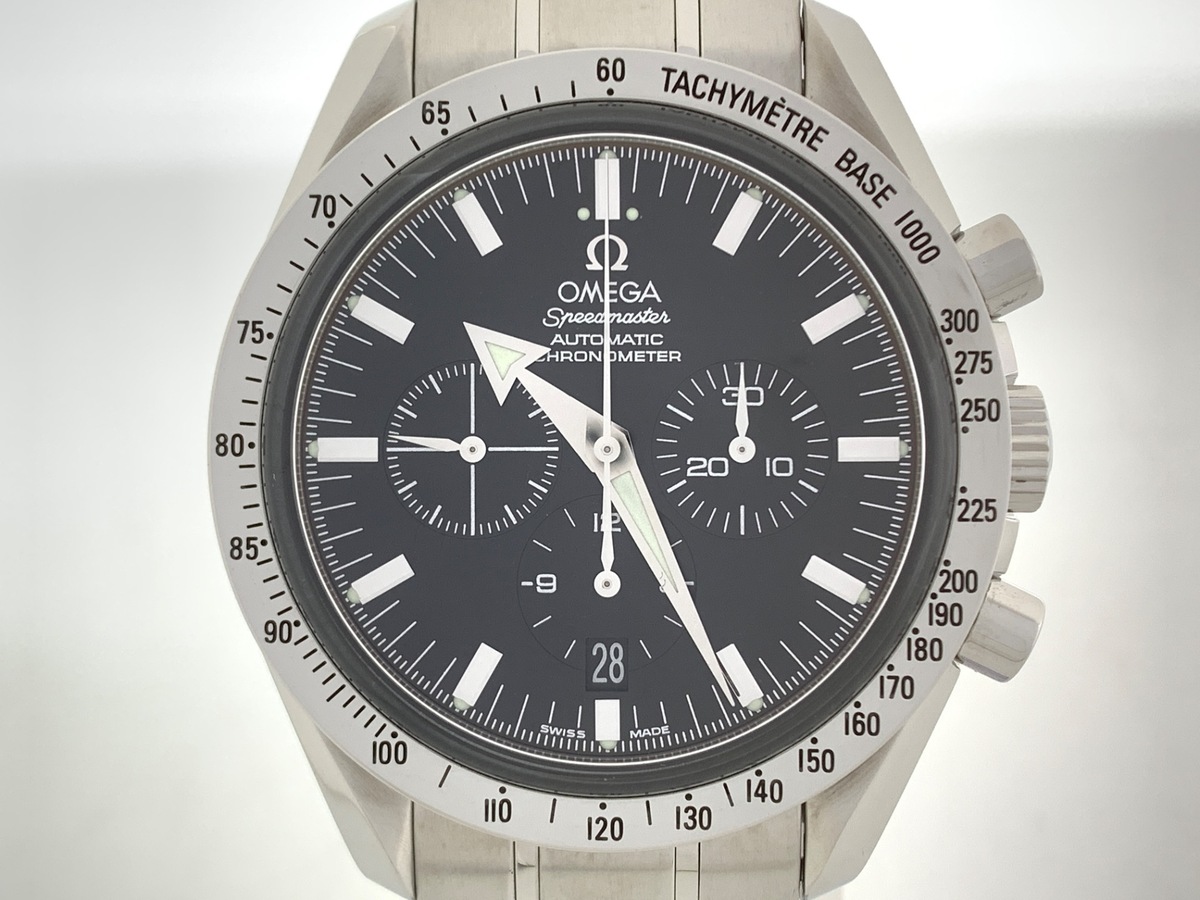 オメガ(OMEGA) スピードマスター ブロードアロー1957 ブラック 3551.50 ステンレススティール