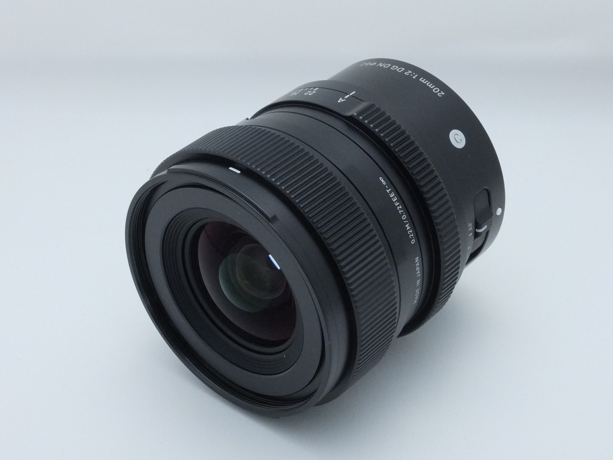 中古】シグマ 20mm F2 DG DN Contemporary ソニーE用｜｜カメラの