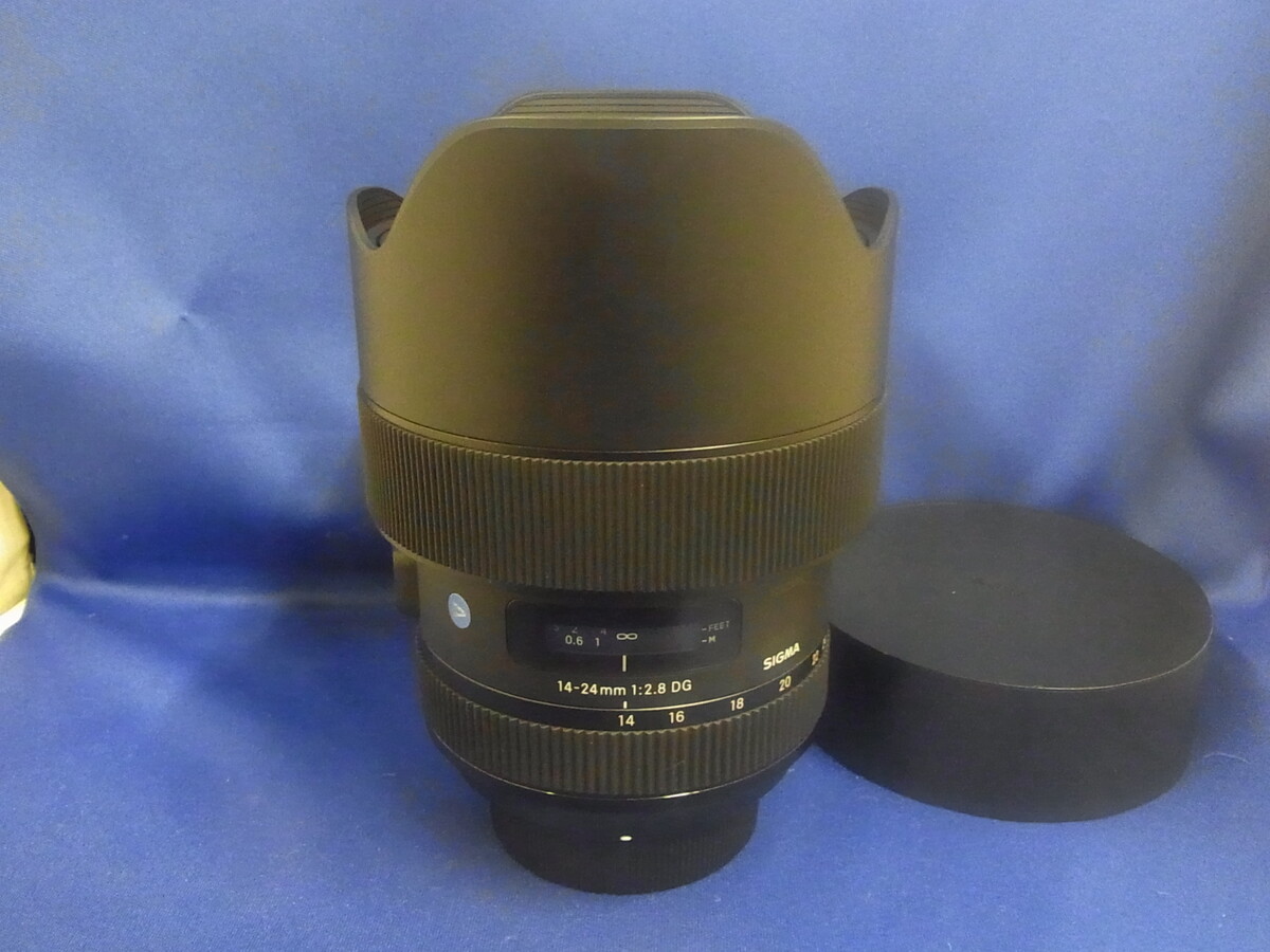 美品 SIGMA 14-24mm F2.8 DG HSM Art [ニコン用] 中古：A(美品)】シグマ 14-24mm F2.8 DG HSM Art ニコンF用