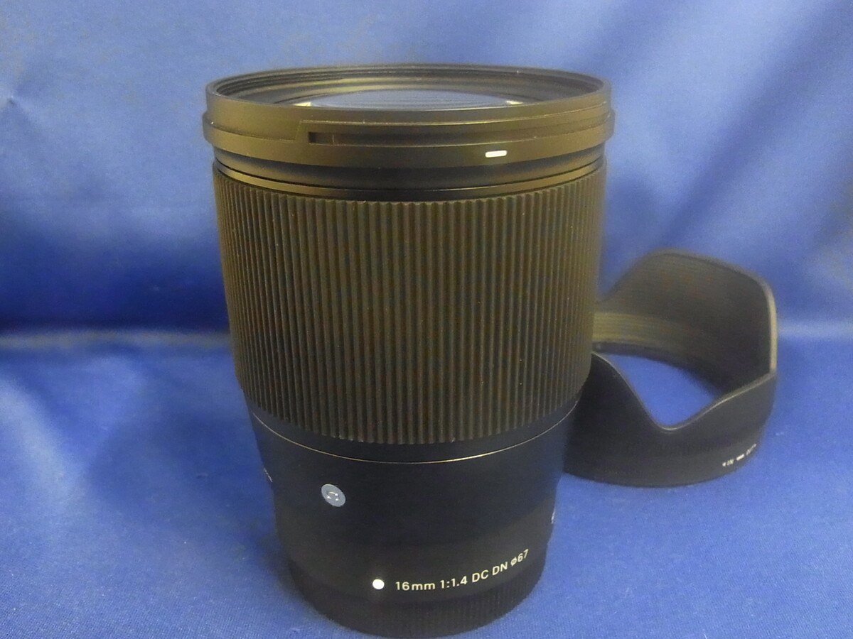 中古：A(美品)】シグマ 16mm F1.4 DC DN Contemporary キヤノンEF-M用