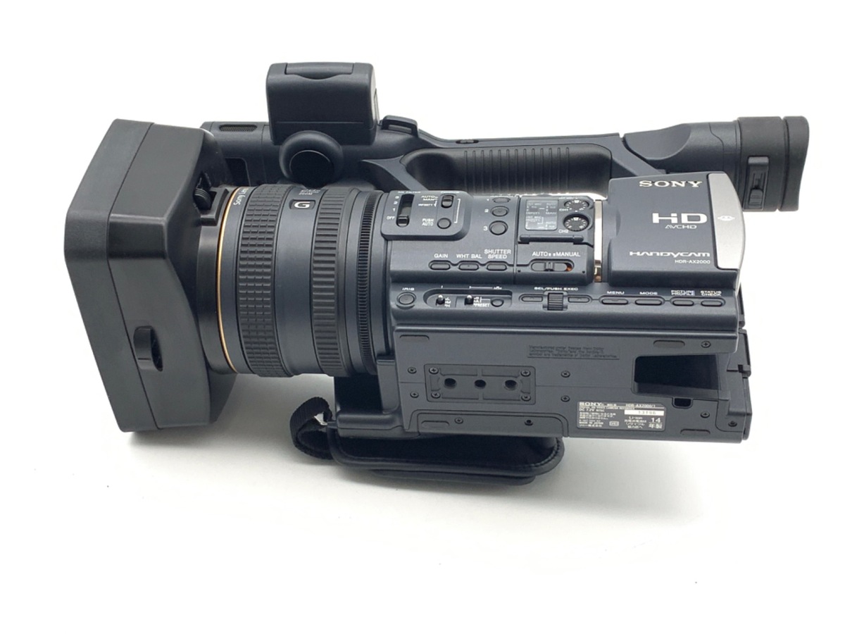 【専用】Sony 業務用ビデオカメラ HDR-AX2000 フルセット 中古：B(並品)】ソニー HDR-AX2000 | 2403280070356