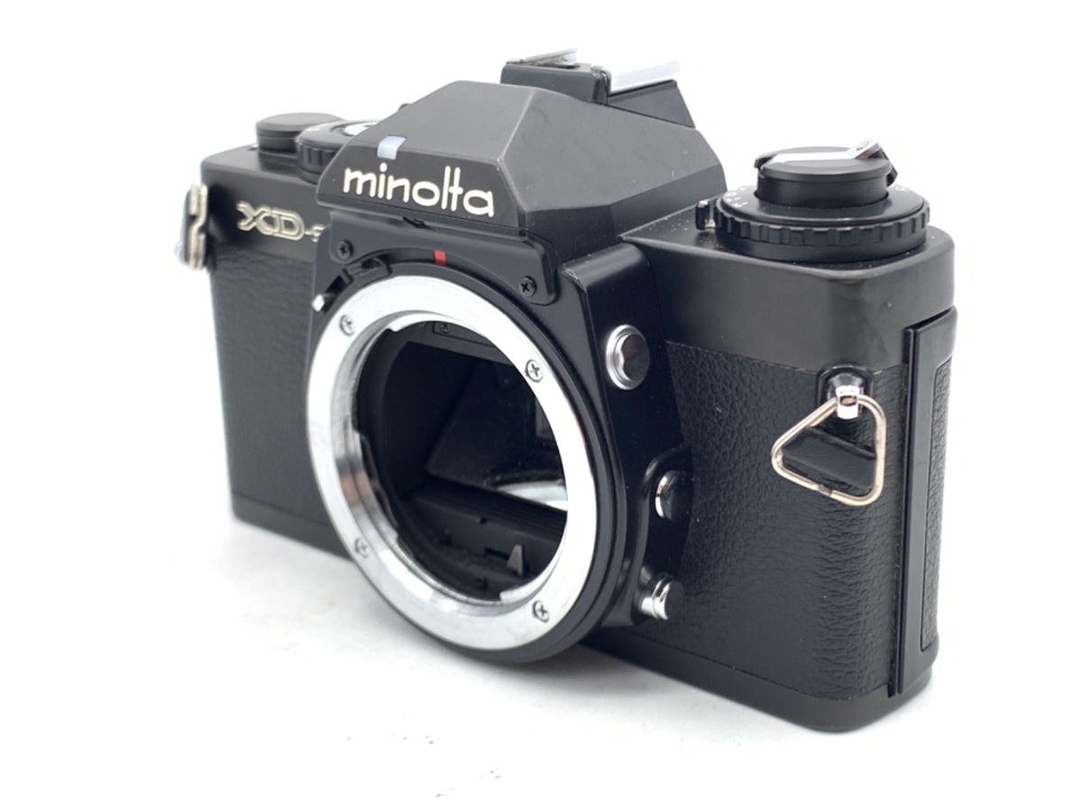MINOLTA ミノルタ XD ブラック 現状品 レンズ1個付き 中古：AB(良品)】ミノルタ XD-S ボディ ブラック | 2403280357143