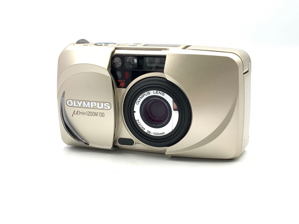 OLYMPUS μZOOM 130 ゴールド 防水 中古：B(並品)】オリンパス μZOOM 130 （ミューズーム130 / μ[mju