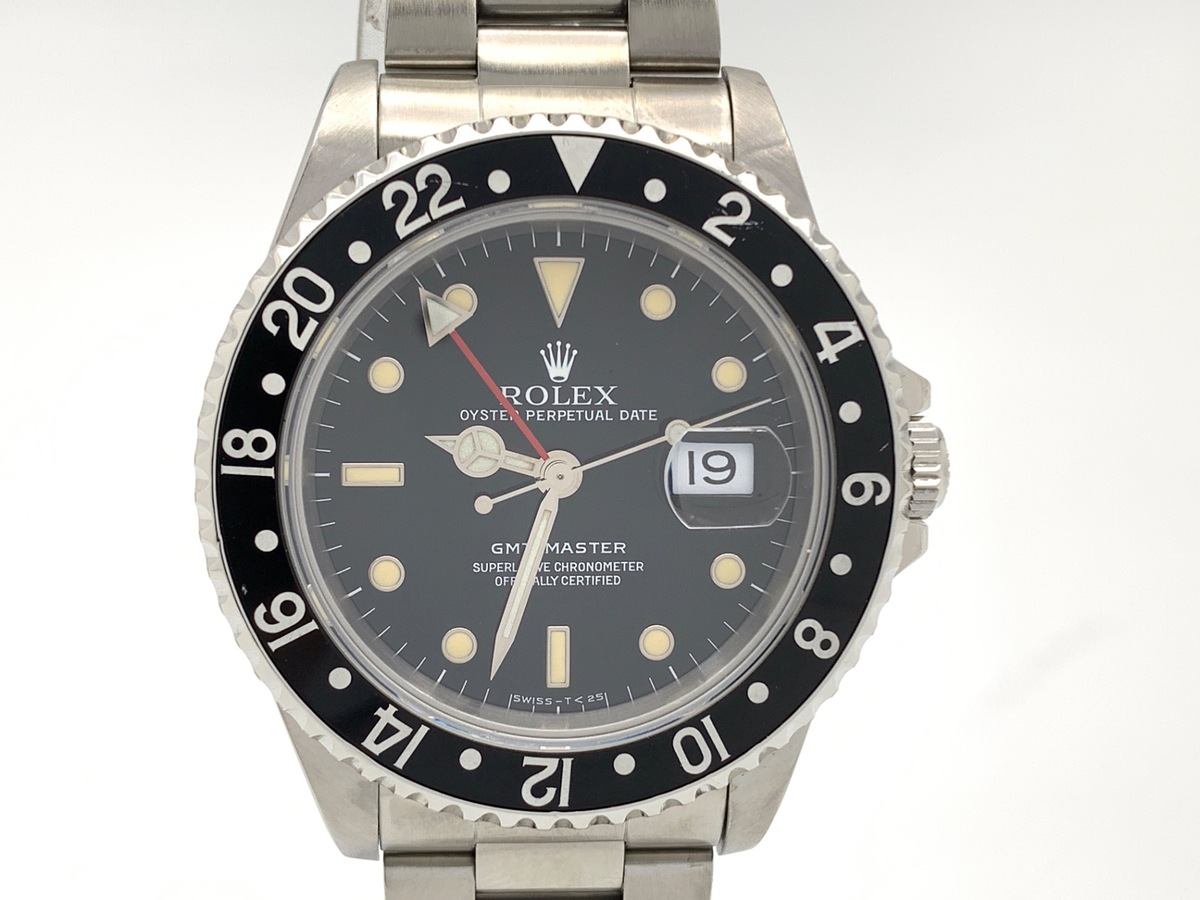 ロレックス(ROLEX) GMTマスター ブラック 16700 ステンレススティール