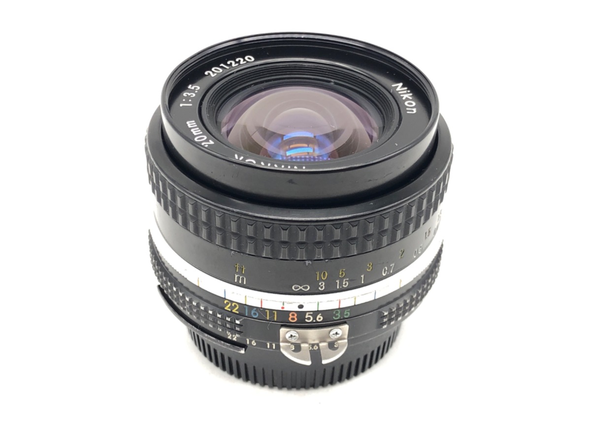 NIKON Ai-s NIKKOR 20mm F3.5 ニコン 整備済み ニコン Nikon Ai-S NIKKOR 20mm F3.5 一眼カメラ用レンズ