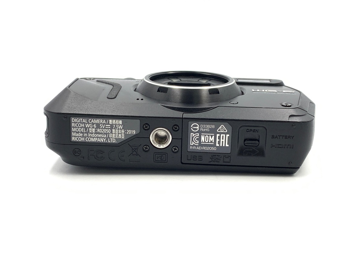 【中古】リコー WG-6 ブラック