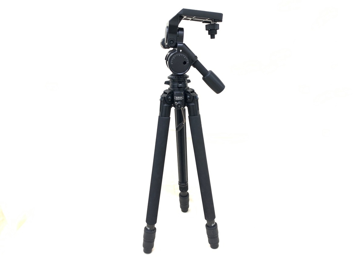 Velbon（ベルボン） カーボン三脚 プロフェッショナル・ジオ N730 脚のみ 4907990448019 32mm径 大型 3段 ギヤ式エレベーター Velbon（ベルボン） カーボン三脚 プロフェッショナル・ジオ V630 中古