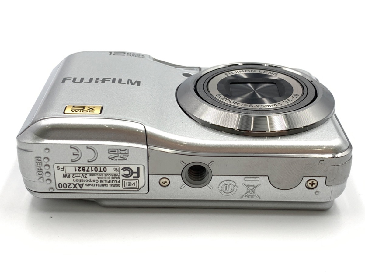 【並品】FUJIFILM FinePix AX200 シルバー 完動品 Amazon.com : Fujifilm FinePix AX200 12 MP Digital Camera