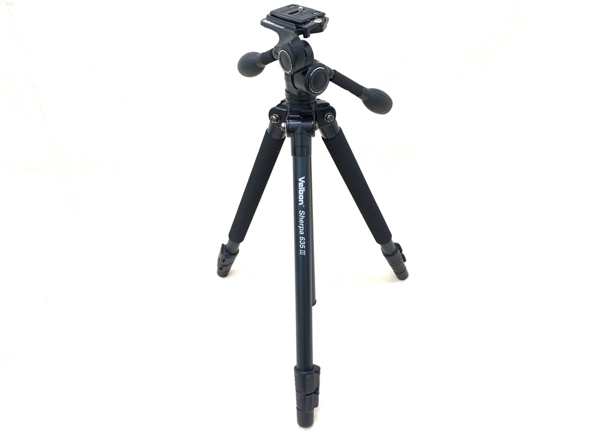 中古】ベルボン Sherpa 635 III アルミ三段三脚｜｜カメラのキタムラ
