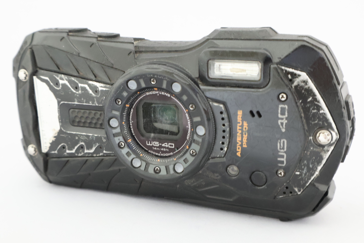 中古：C(やや難あり)】リコー WG-40 ブラック | 2403280583573