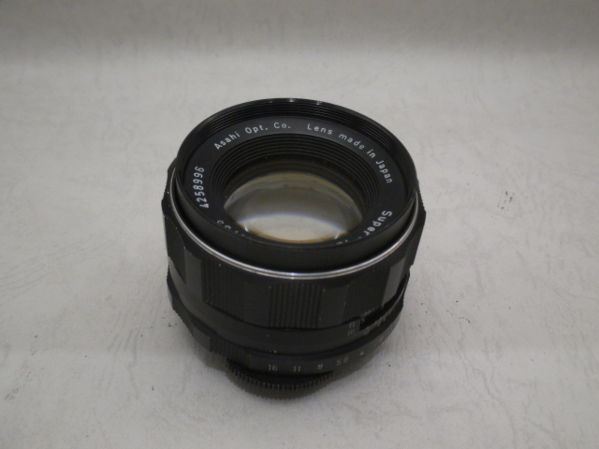 中古：C(やや難あり)】ペンタックス SUPER-TAKUMAR 55mm F1.8