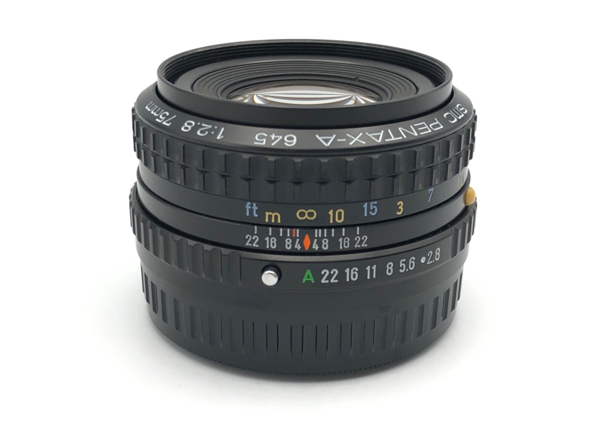 ペンタックス PENTAX-A 645 SMC 75mm 1:2.8 現状品 中古：AB(良品)】ペンタックス SMC-A(645) 75mm F2.8 | 2403280599628