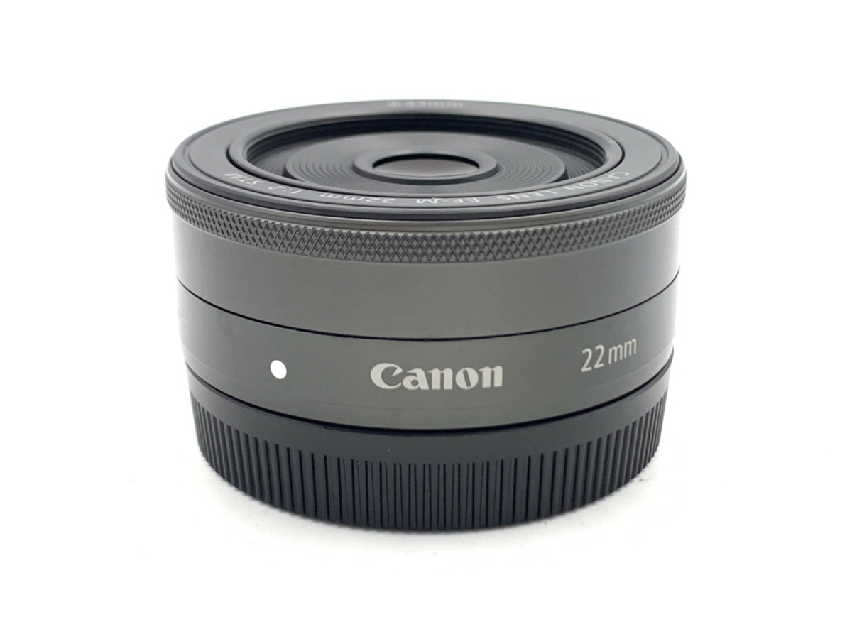 【中古】Canon 純正 EF-M 22mm F2 STM グラファイト EF-M22mm F2 STM 中古価格比較 - 価格.com
