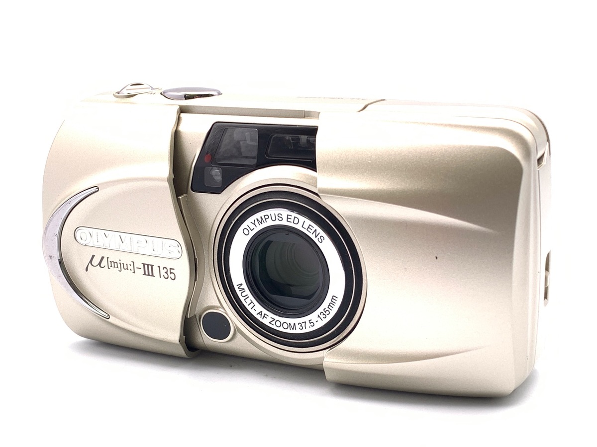 【動作確認済み】OLYMPUS μ[mju:]-III 135 フィルムカメラ オリンパス（OLYMPUS） 【中古】OLYMPUS μ[mju:]-III ミューIII 135
