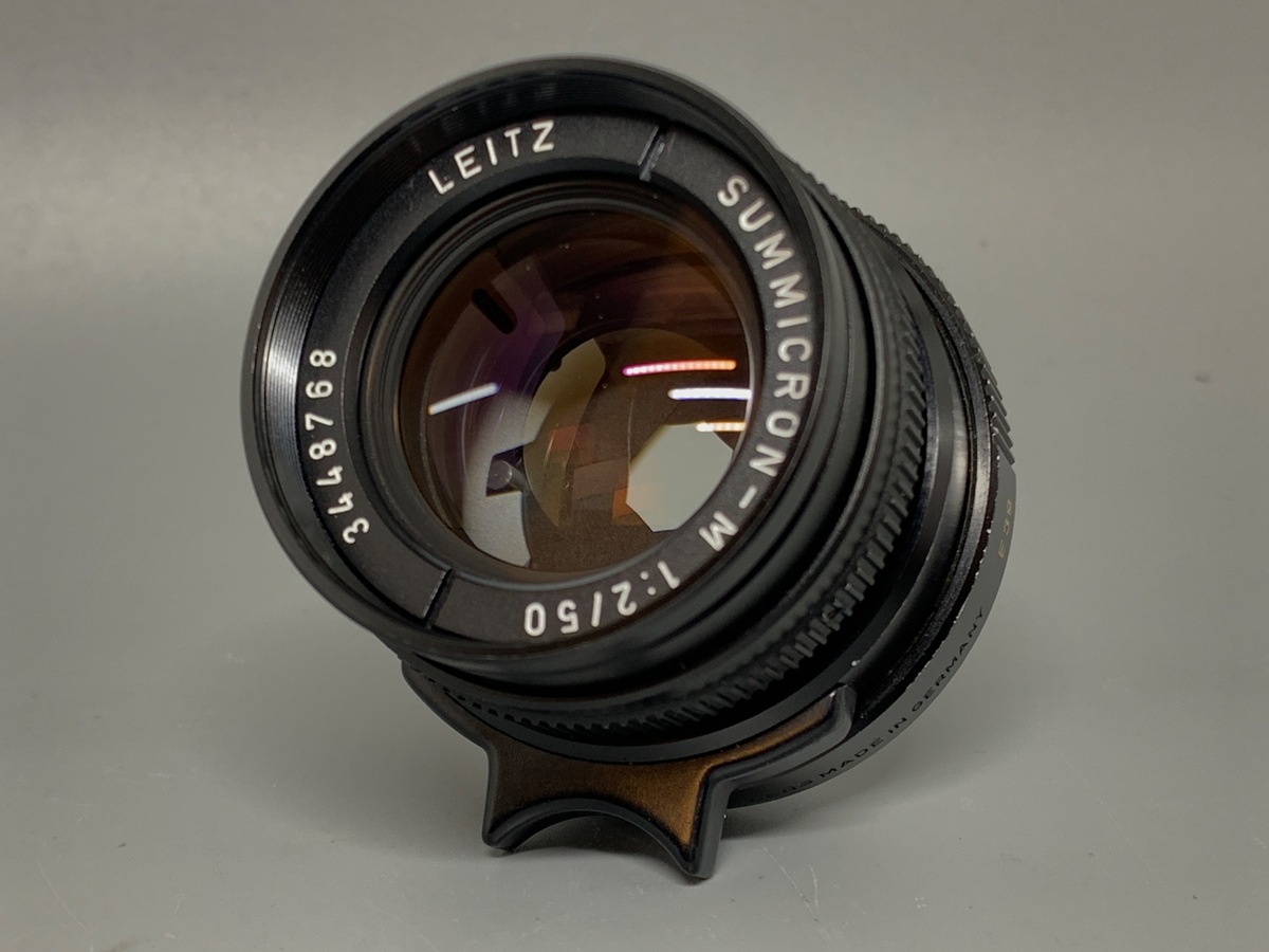 【中古】ライカ ズミクロンM 50mm F2 ブラック（3代目）
