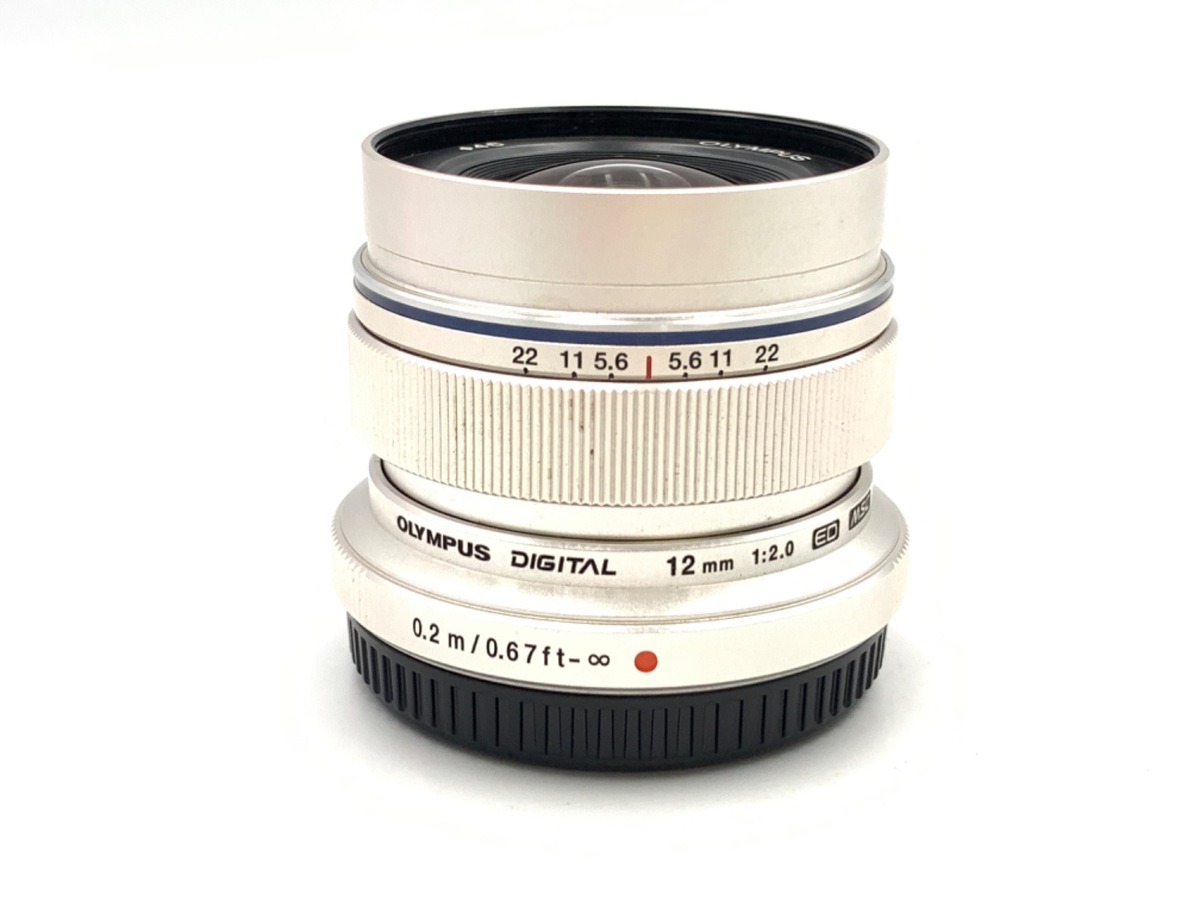 オリンパス M.ZUIKO DIGITAL ED 12mm F2.0 シルバー
