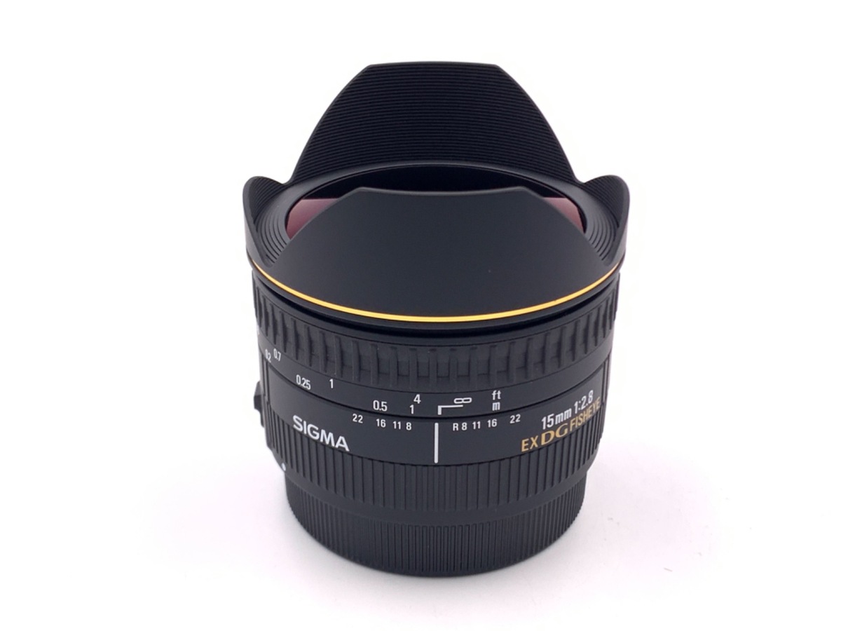 15mm F2.8 EX DG DIAGONAL FISHEYE (ｷﾔﾉﾝ AF) 中古価格比較 - 価格.com