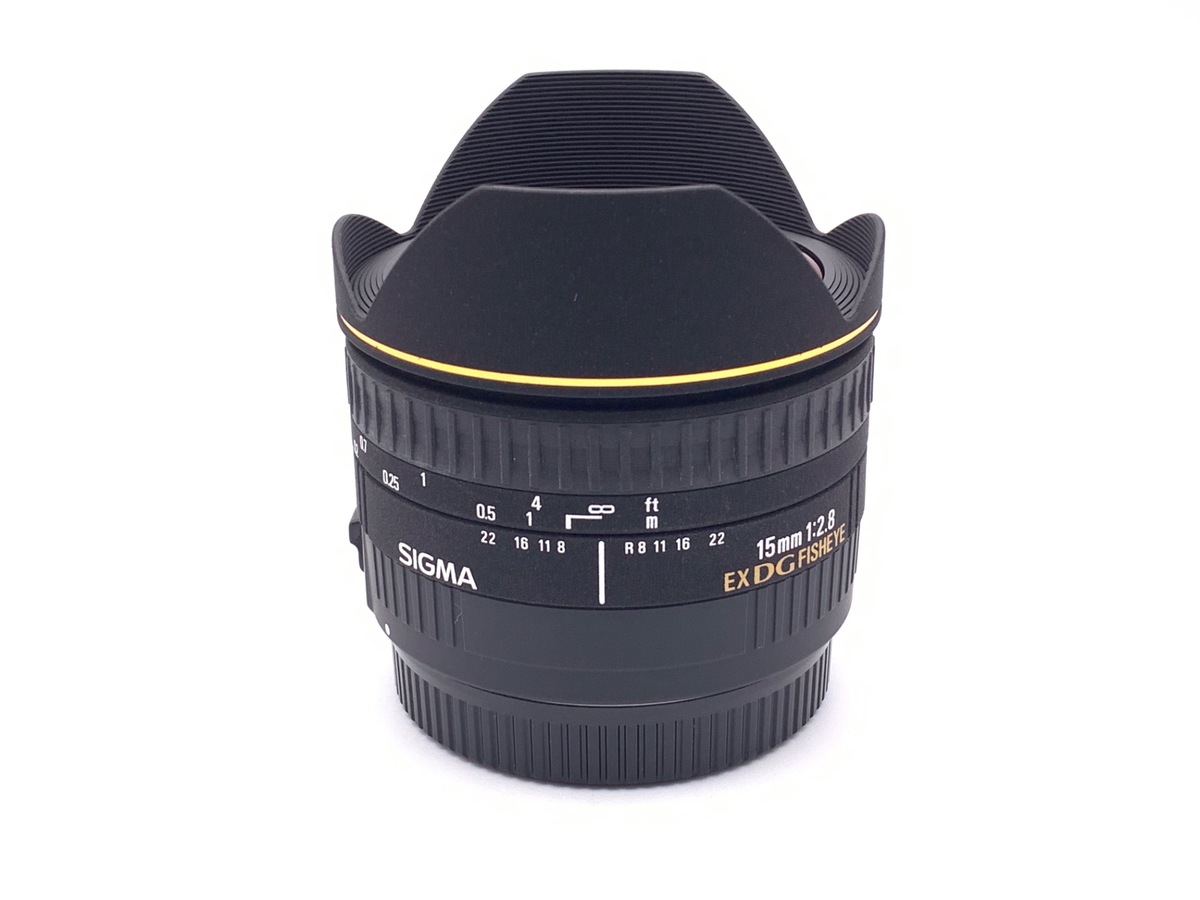 【カビ曇り無し】Sigma 15mm F2.8D EX Nikon用 シグマ 15mm F2.8 EX DG DIAGONAL FISHEYE(ニコン用) | メディア