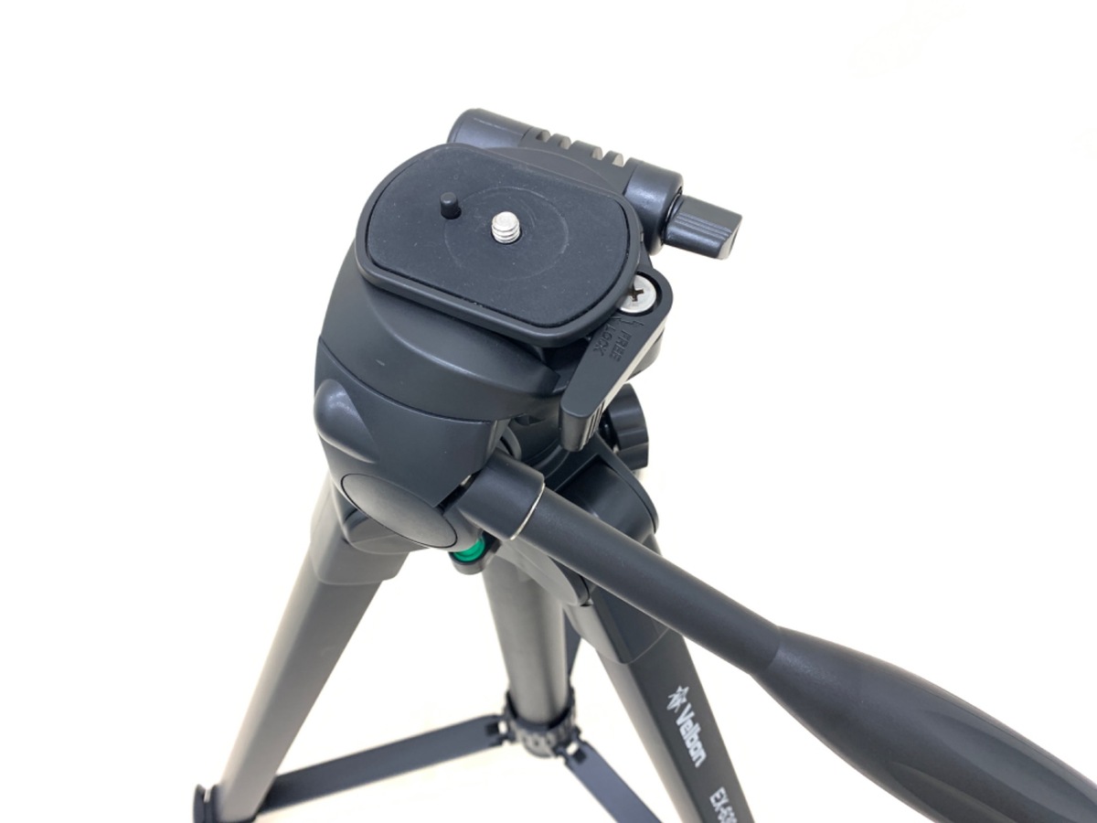 velbon カメラ 三脚 EX-630 新品未使用 小傷あり ケース付き Velbon（ベルボン） 中型アルミ製三脚 EX-630 - ハクバ写真産業